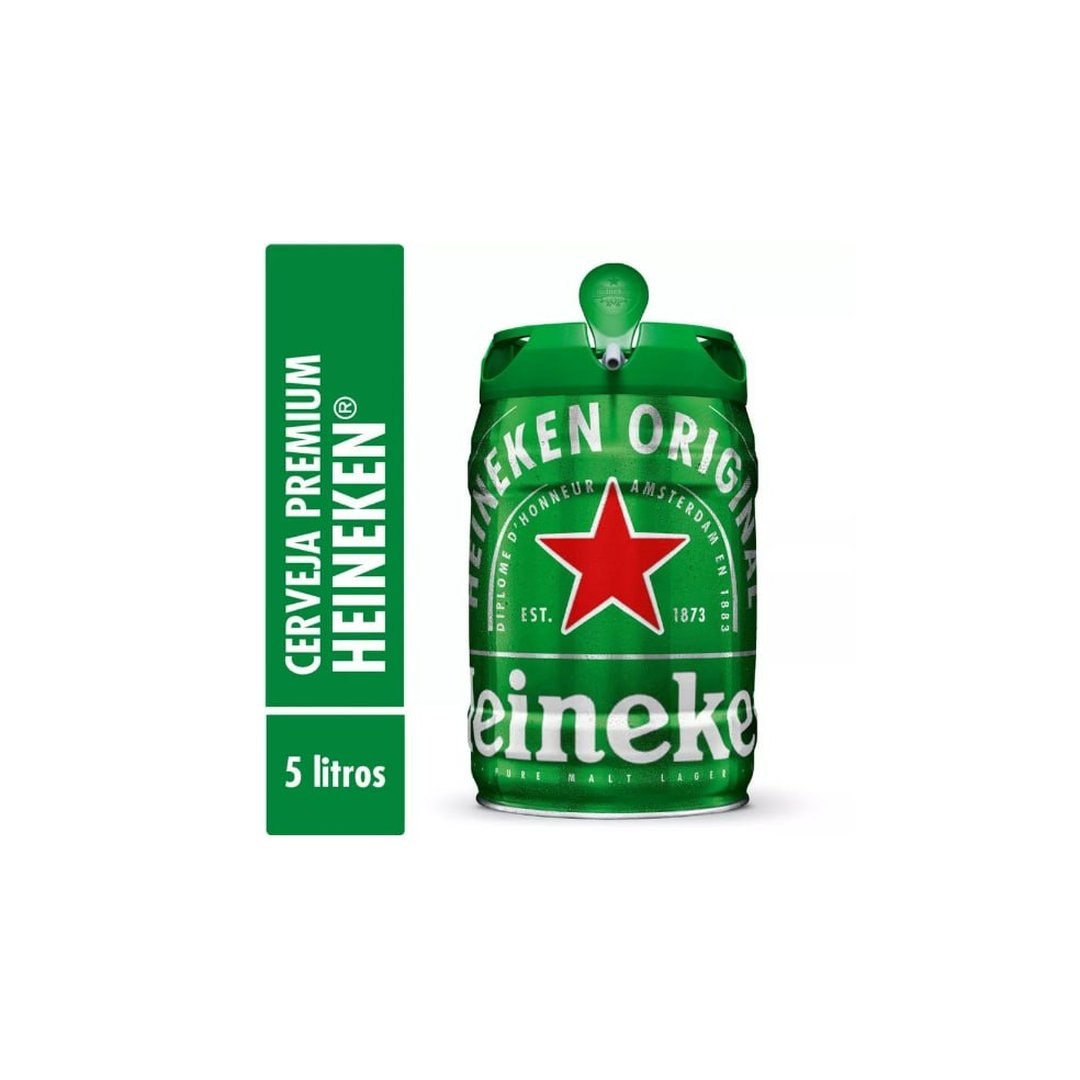 Cerveja Heineken Barril 5L