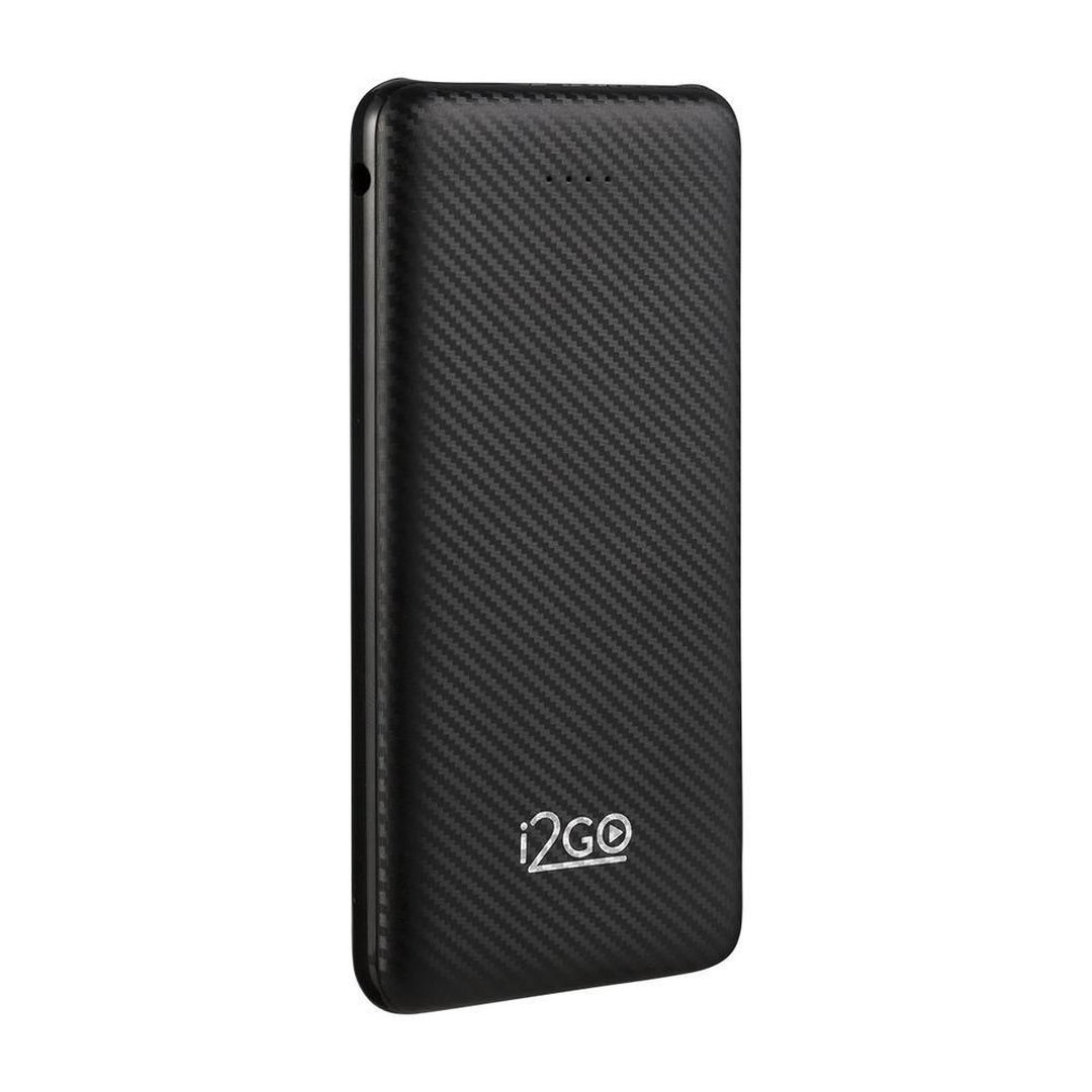 Carregador Portatil Power Bank i2GO 10000mAh 1 Usb-C e 2 Usb-A