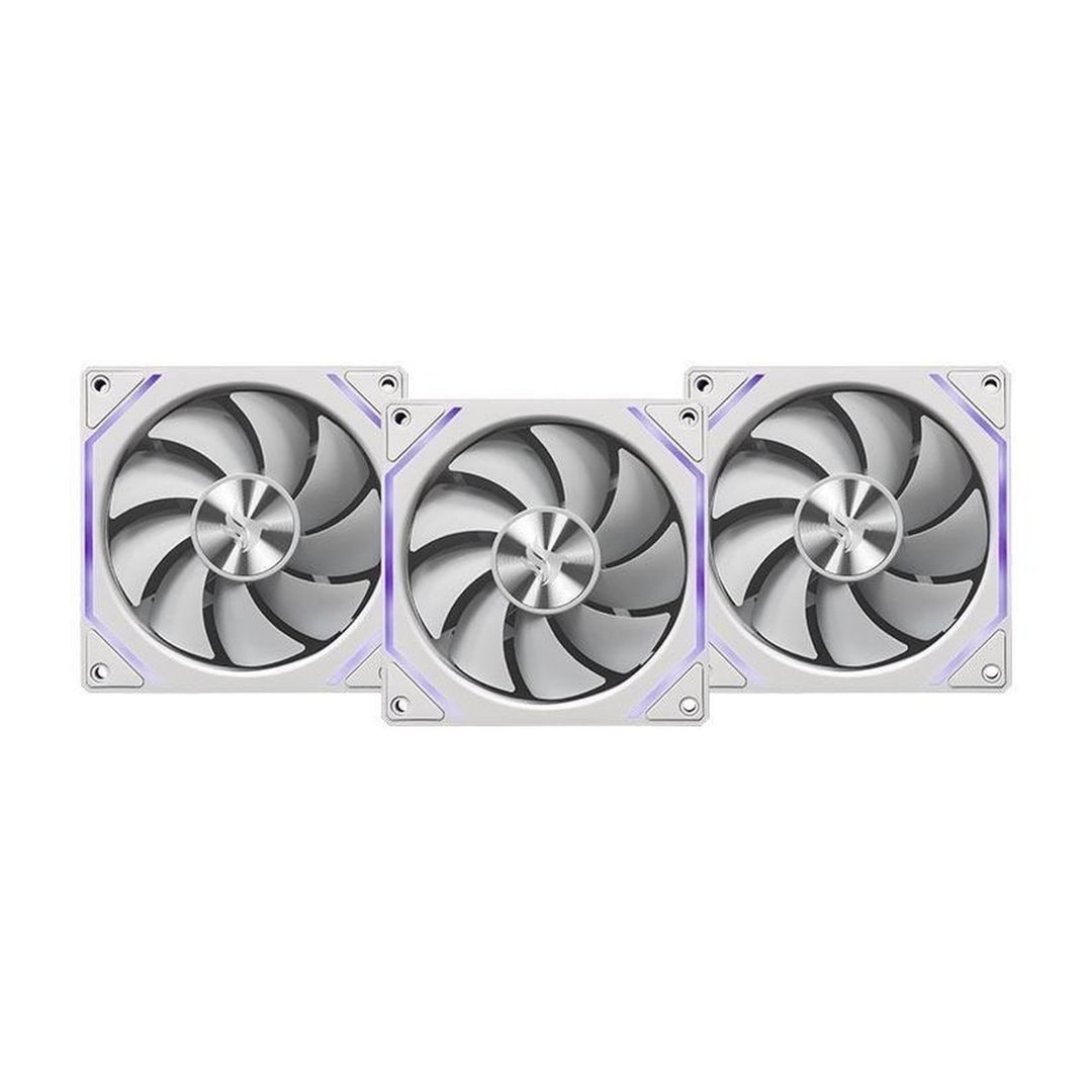 Kit Ventoinha Pichau Ventus NX, ARGB, 3x120mm, Branco, PCH-VTNX3-WH01