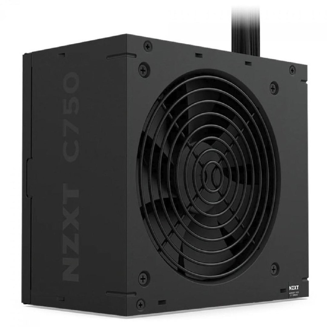 Fonte Nzxt C750 Bronze, 750W, 80 Plus Bronze, Pfc Ativo, Atx 3.1, Preto, Pa-7B3bb-Us