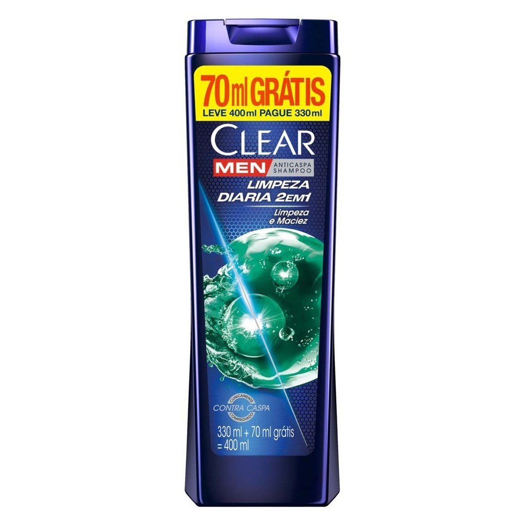 Shampoo Clear 400ml Lv+Pg-2X1