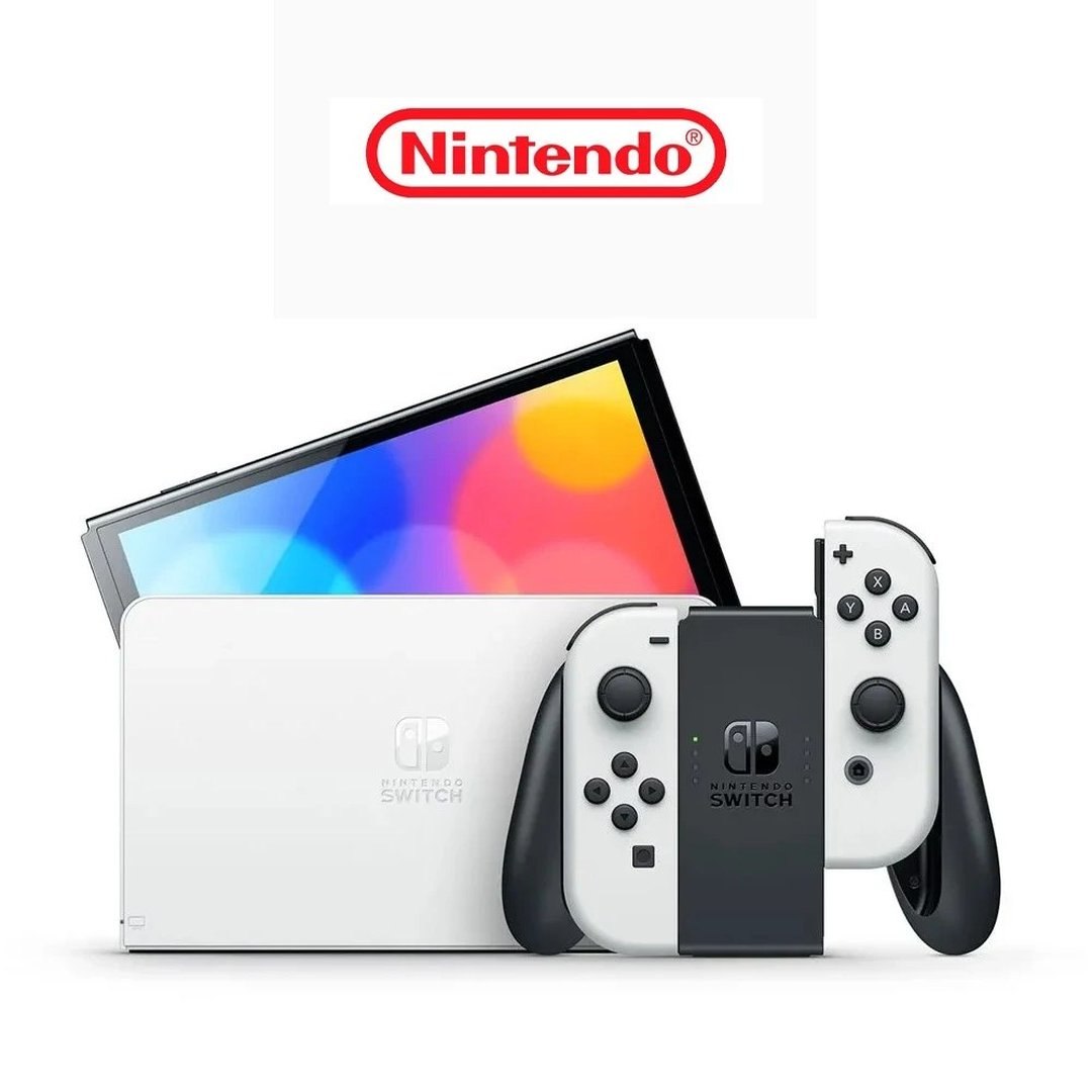 Nintendo Switch Oled Bundle Mario Bros. Wonder + Nso 3 Meses