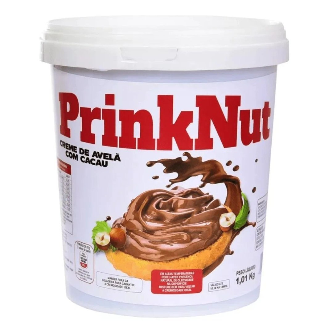 1Kg Creme De Avelã Com Cacau Prinknut