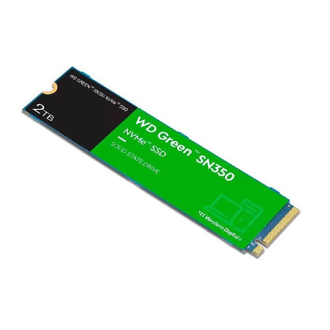 Ssd Wd Green Sn350 2Tb M.2 2280 Nvme Pcie 3.0 3200 Mb/S Wds