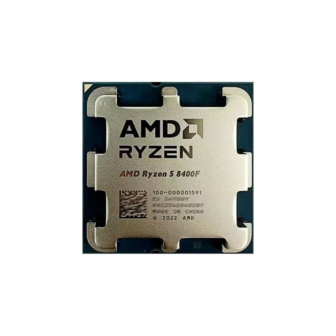 Processador AMD Ryzen 5 8400F, 4.2 GHz (4.7 GHz Max Turbo), Cache 22MB, 6 Núcleos, 12 Threads, AM5, Sem Vídeo Integrado