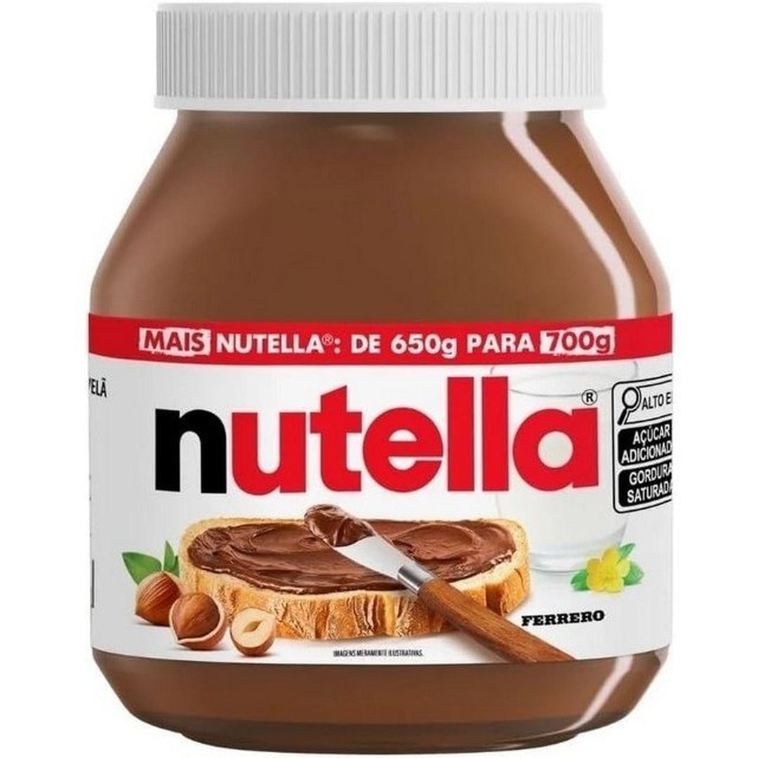 Nutella Ferrero Creme de Avelã 700g