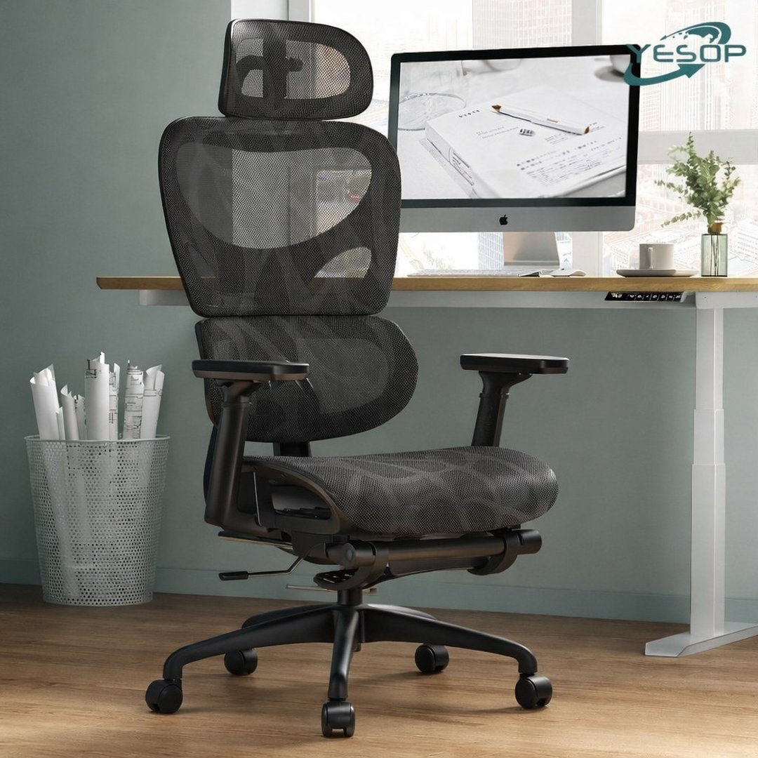 Cadeira Escritório Yesop Ergonômica Apoio Lombar