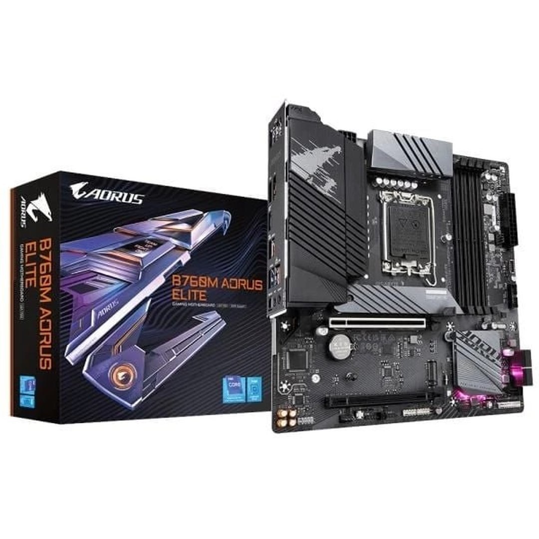 Placa Mãe Gigabyte B760m Aorus Elite Ddr5 Hdmi Intel