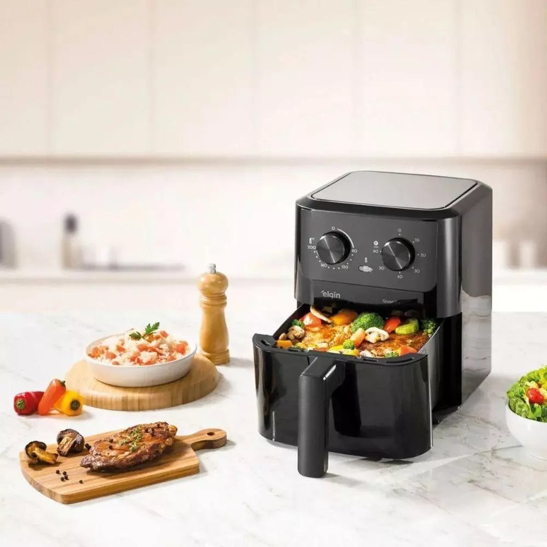Fritadeira Air Fryer Elgin Quad Fry Afg42 4,2L 1400W 110V