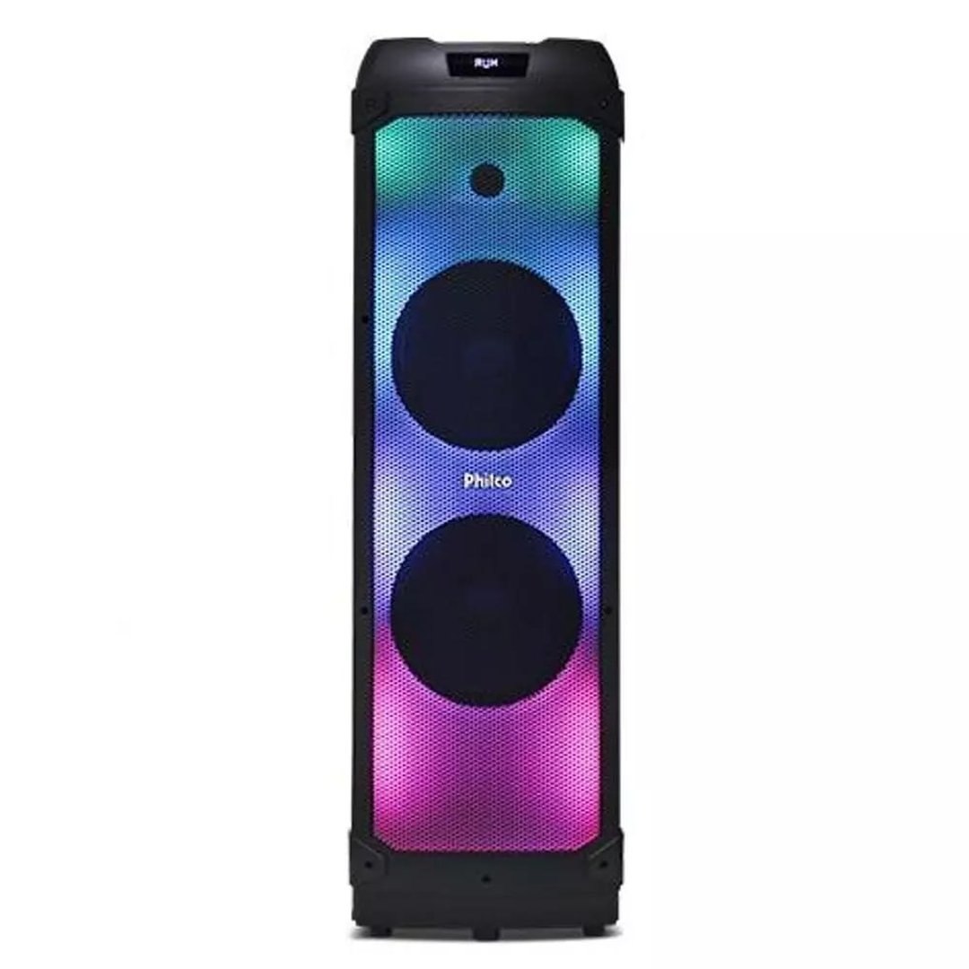 Caixa de Som Philco Extreme 2400W 2x Woofer PCX22000 Bivolt