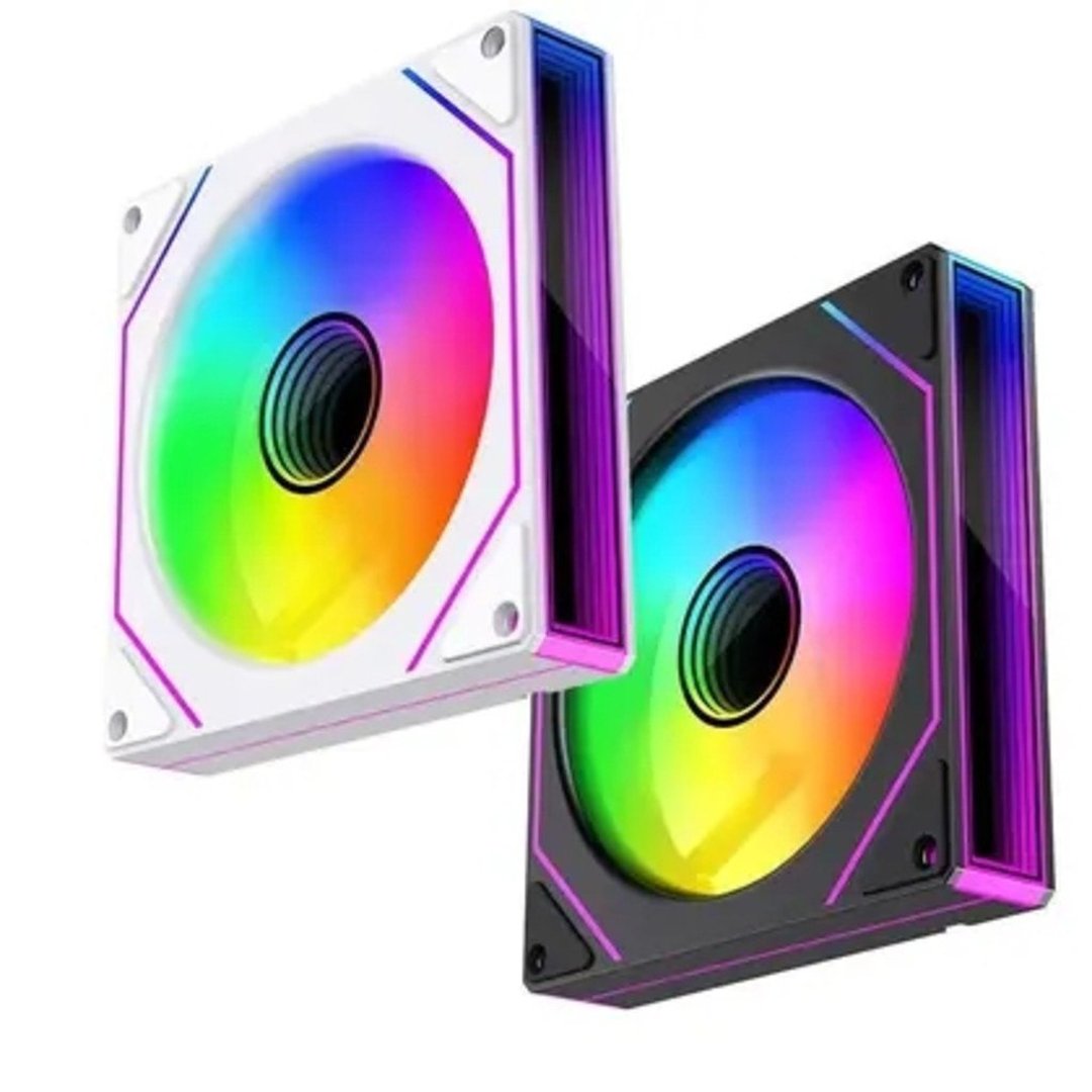 Cooler Rgb 120mm Delta-C1261 12V 39Cfm 1200Rpm para Computador Gamer Ventilação Eficiente Silenciosa