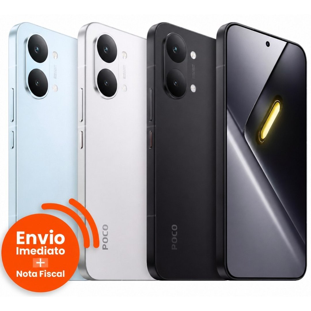 Celuar Xiaomi Poco X8 Pro 512Gb / 256Gb 5G Nfc Versão Global Original e Envio Imediato Com Nf