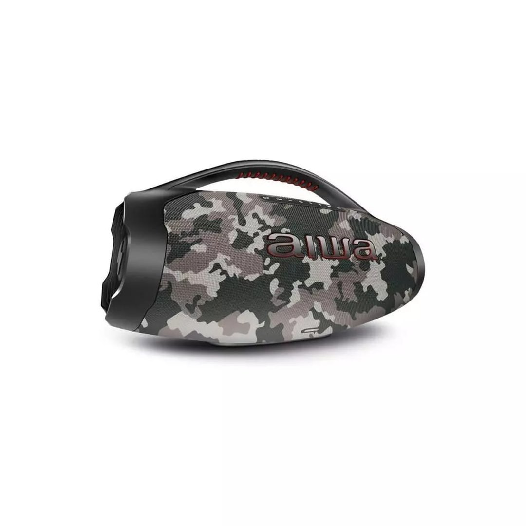 Caixa de Som Bluetooth Aiwa Boombox BBS-01-BG 200W Camuflada