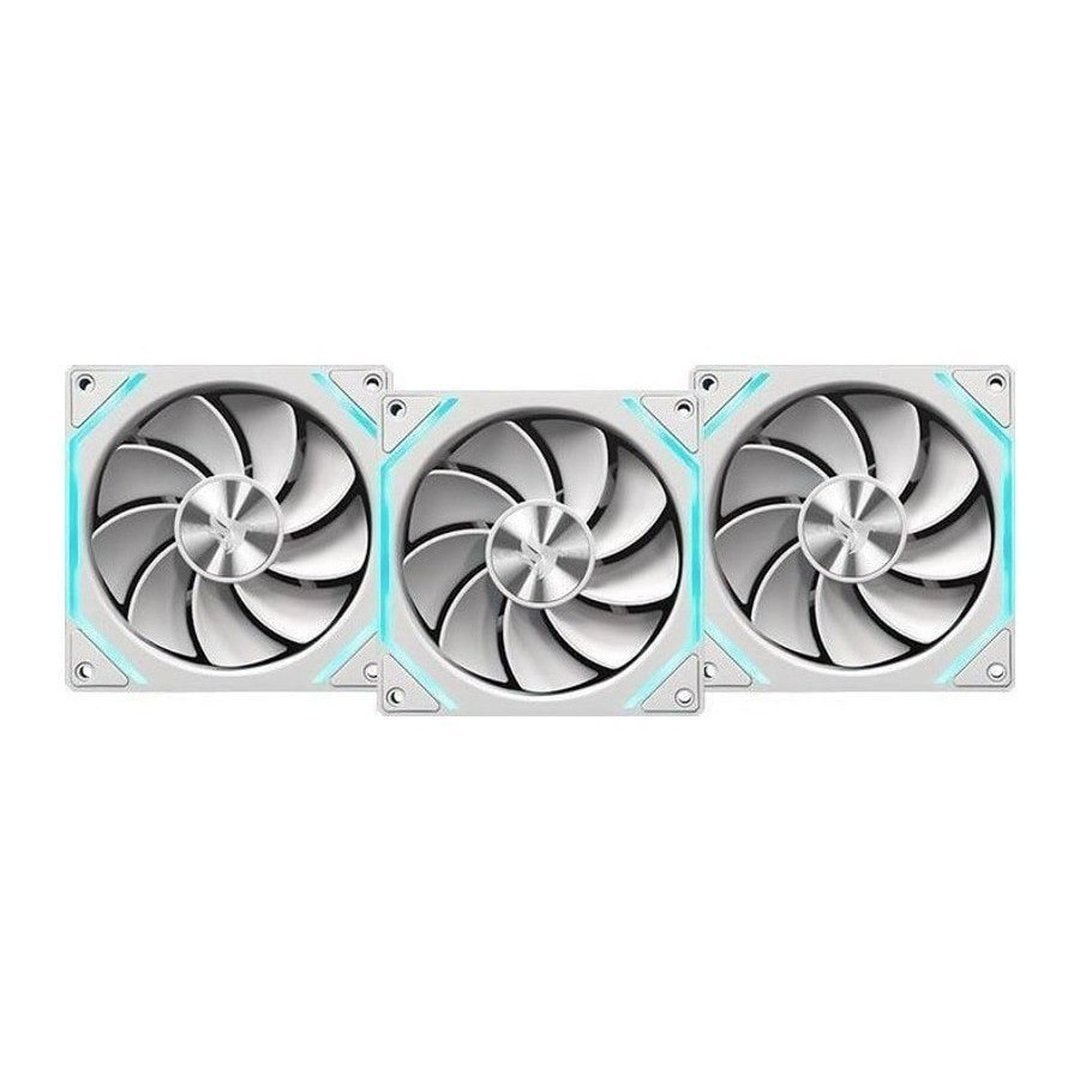 Kit Ventoinha Pichau Ventus Nx Reverse, ARGB, 3x120mm, Branco, PCH-VTNXR3-WH01
