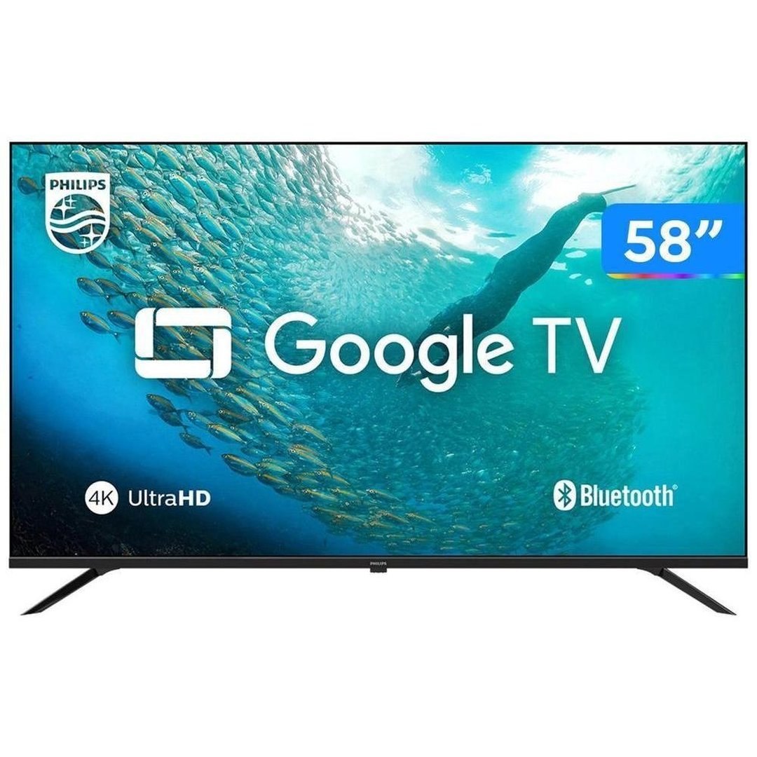 Smart Tv 58" 4K Uhd Led Philips 58Pug7019/78 Wi-Fi Bluetooth Google