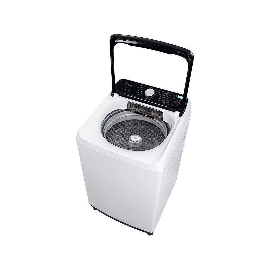 Lavadora De Roupas Midea 14Kg Wave Agitador Branca 127V (Ma512w140a/Wk04)