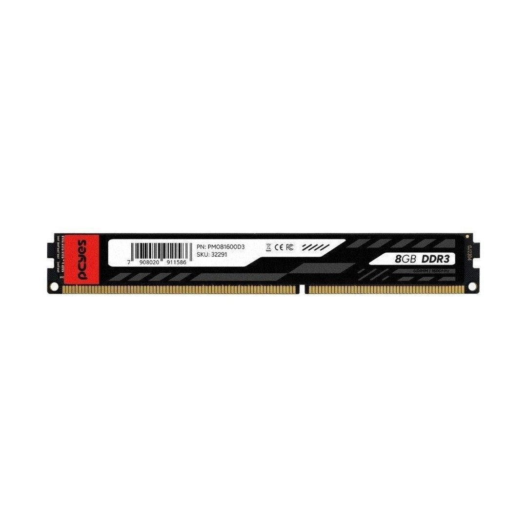Memória PCYes 8GB, DDR3, 1600MHz, UDIMM PM081600D3