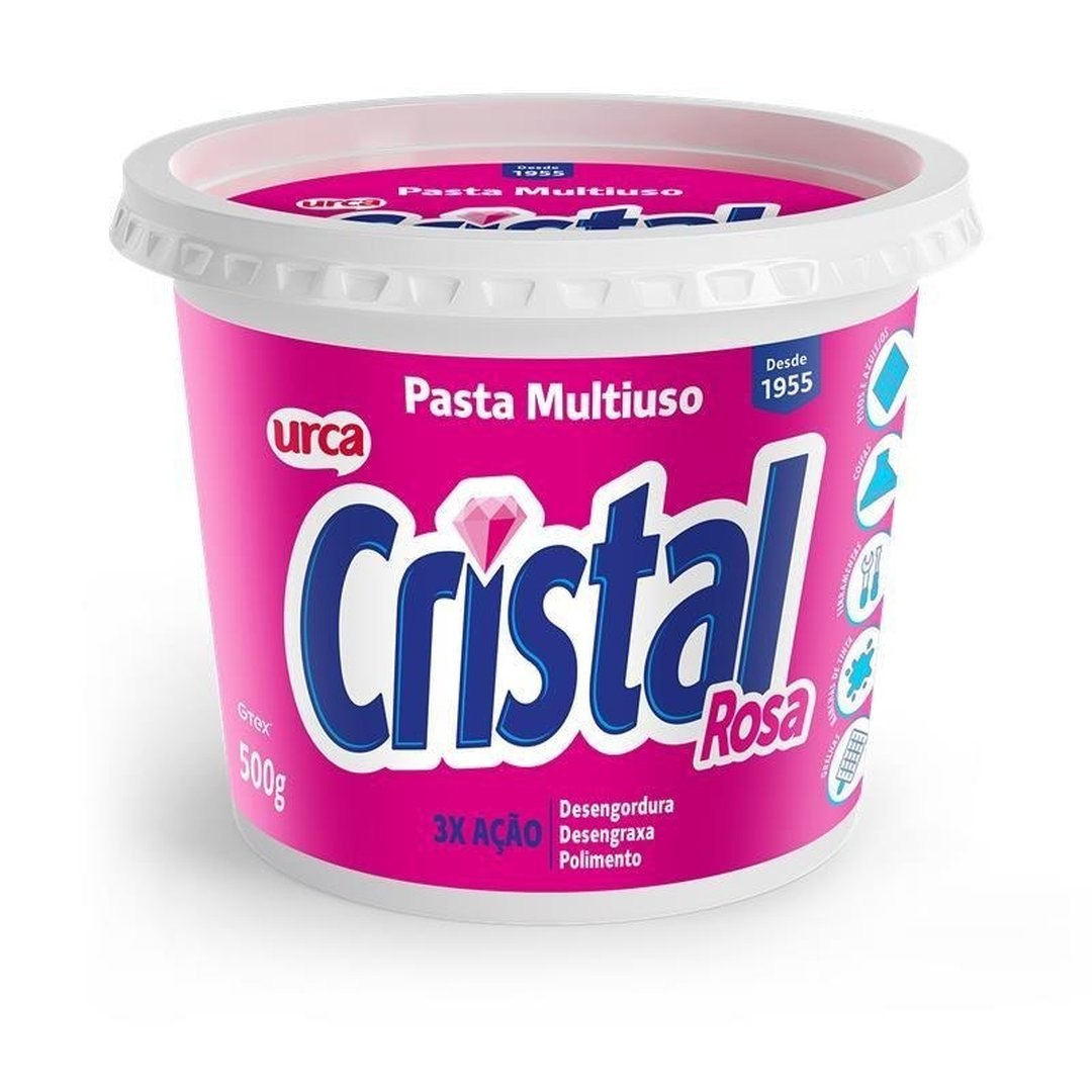 Sabão em Pasta Cristal Rosa ne3rd 500g