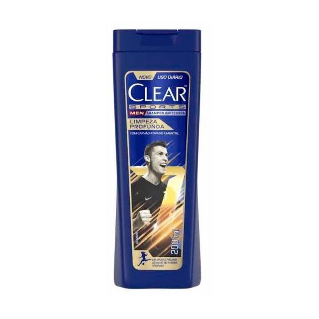 Shampoo Anticaspa ClearTom Men Limpeza Profunda 200Ml