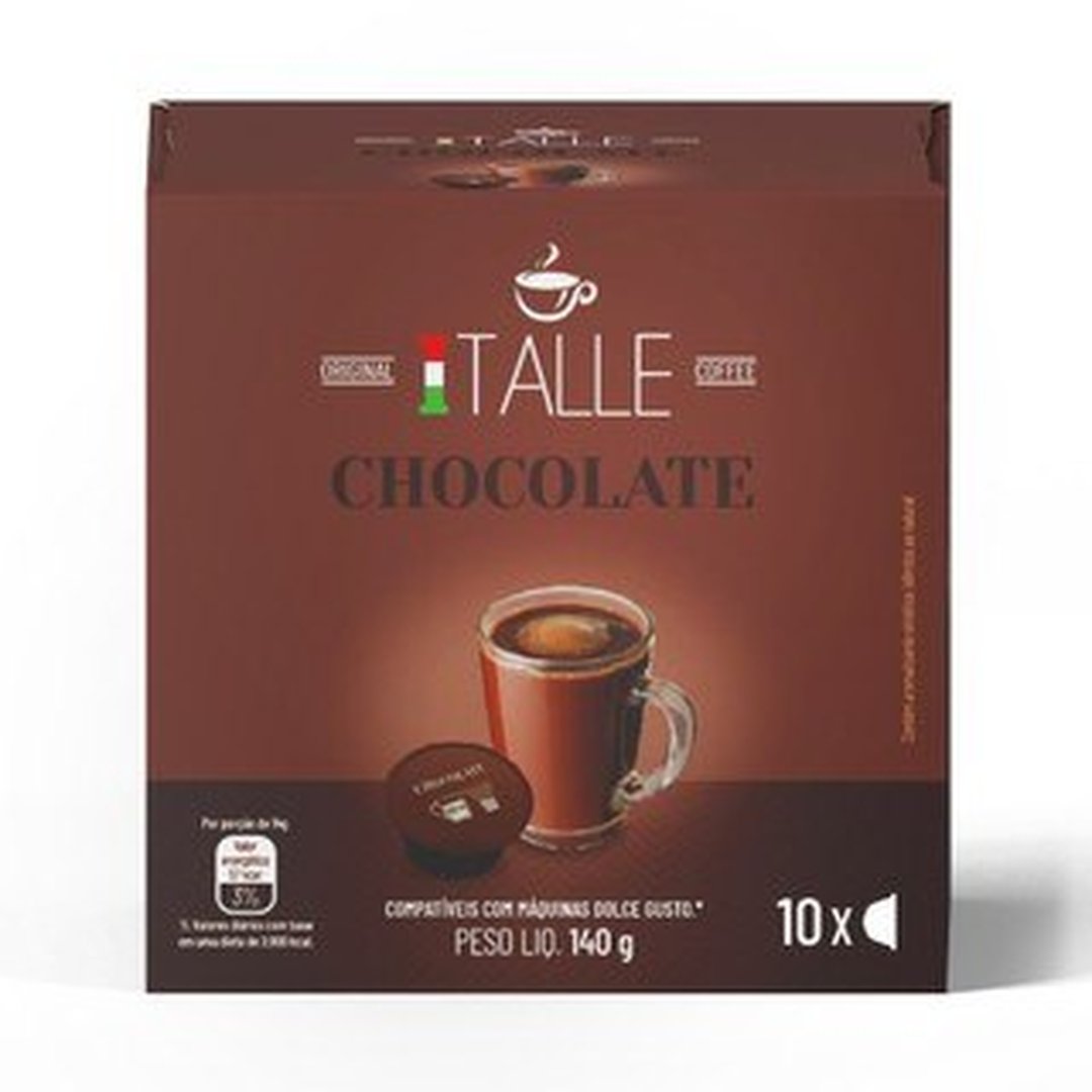 Cápsula Dolce Gusto Chocolate Café Italle 10 Und