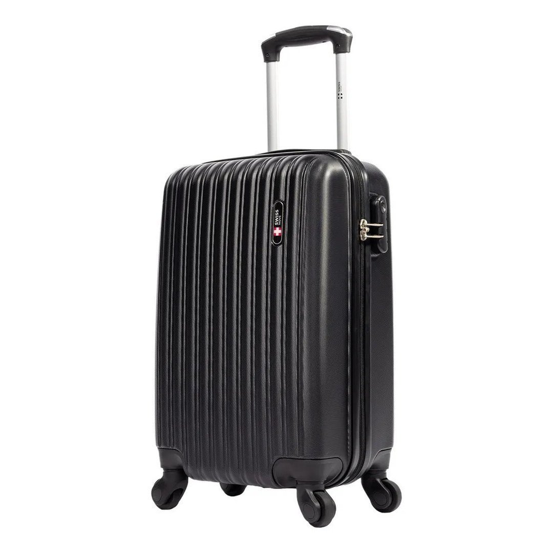Mala De Bordo 10kg Pequena Londres Swiss Move Preto