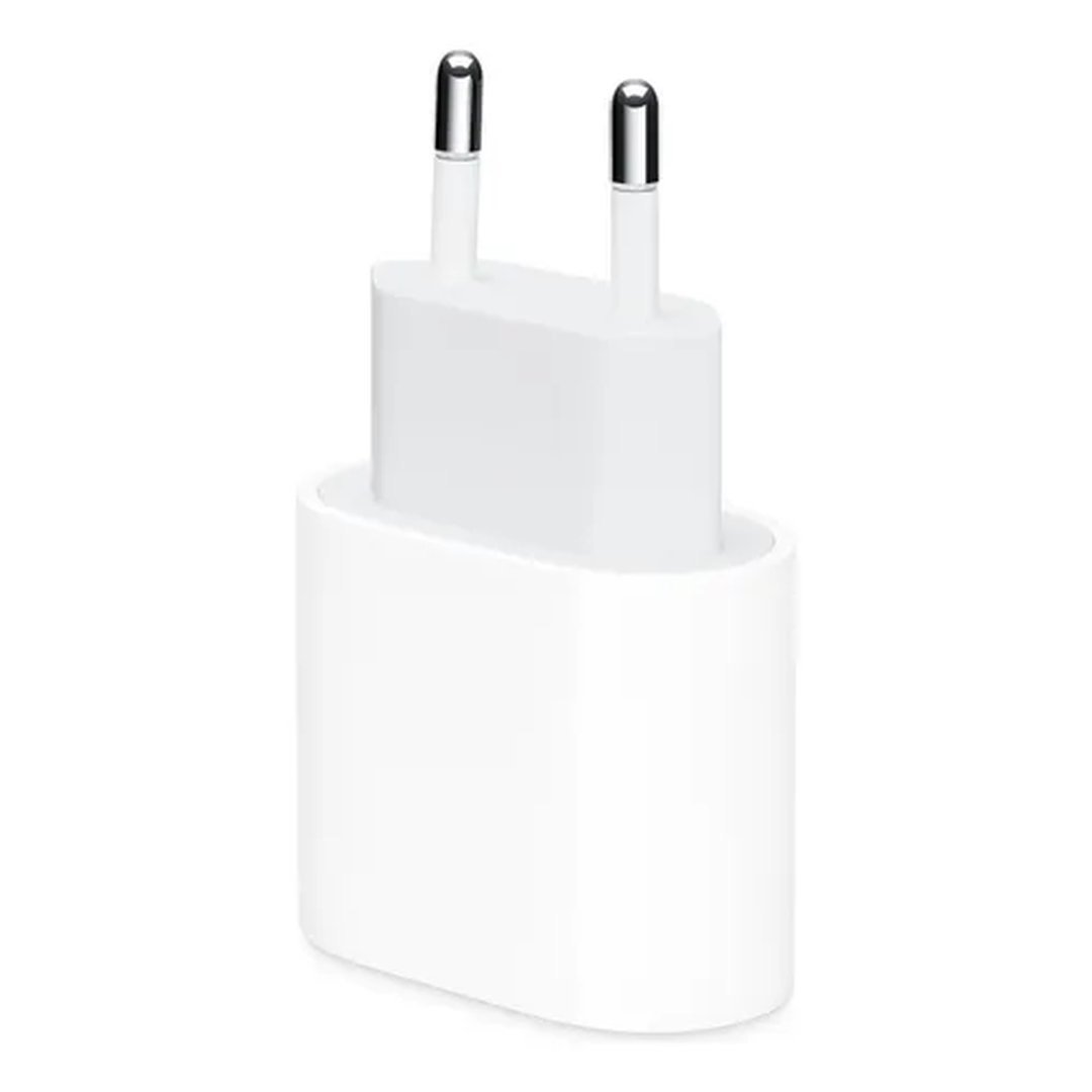 Carregador Adaptador Usb-c De 20w para iPhone Apple Branco A2465 Distribuidor Autorizado