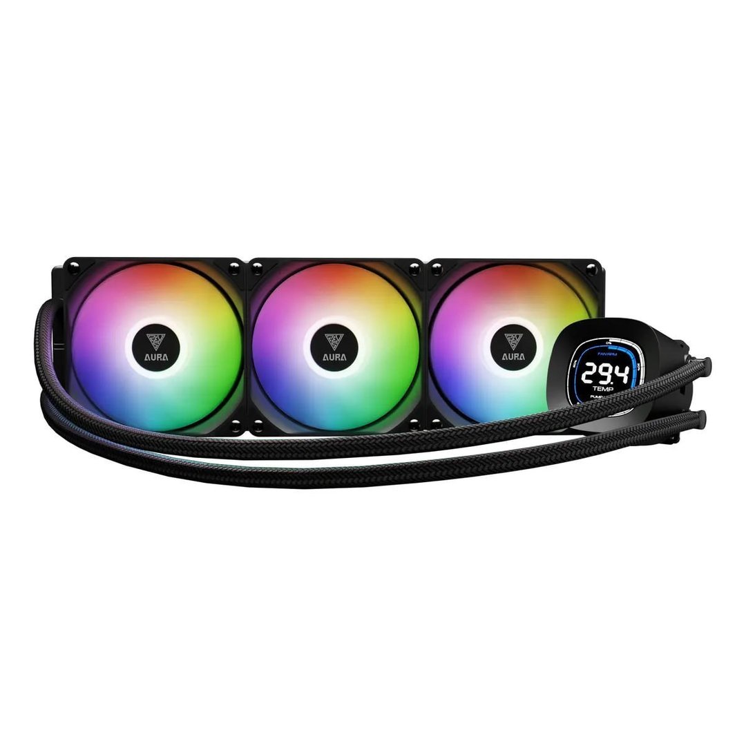 Water Cooler Gamdias Aura Gl 360 Digital com ARGB e Display Integrado