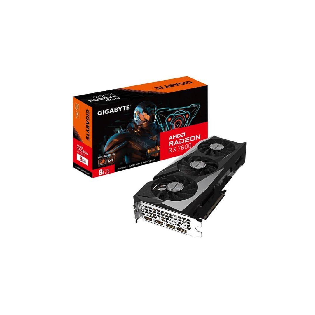 Placa de Video Gigabyte RX 7600, 8GB, GDDR6