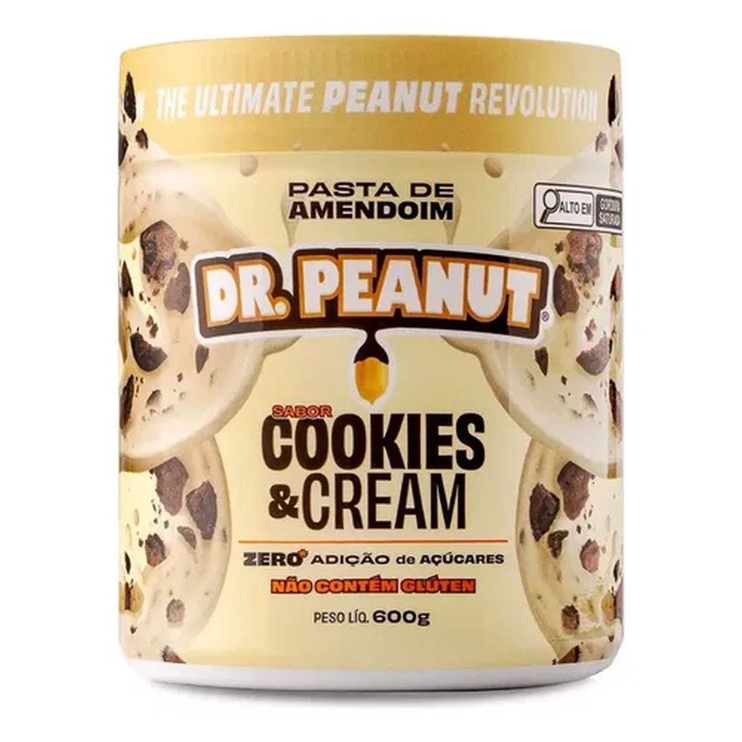 Pasta de Amendoim Dr. Peanut sabor Cookies