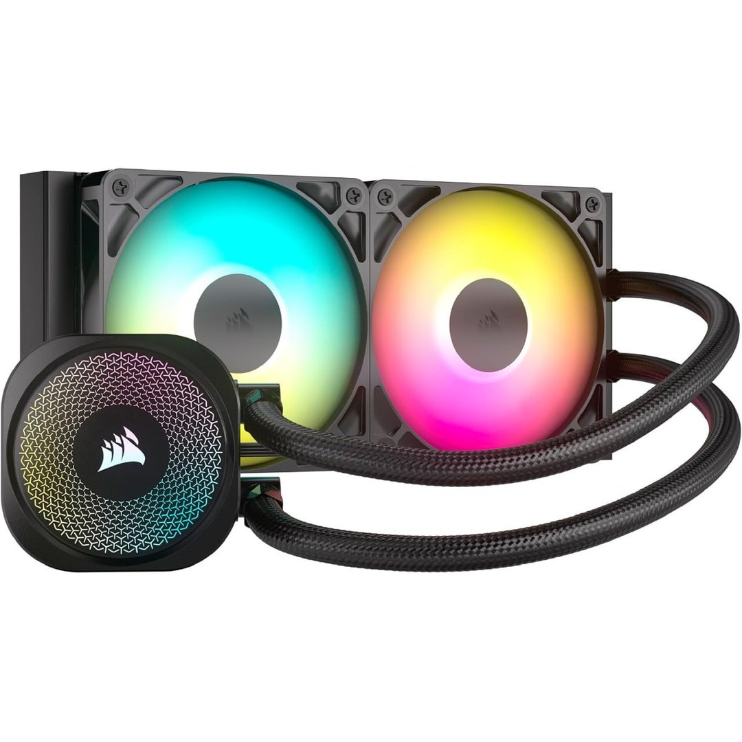 CORSAIR Cooler líquido para CPU Nautilus 240 RS ARGB