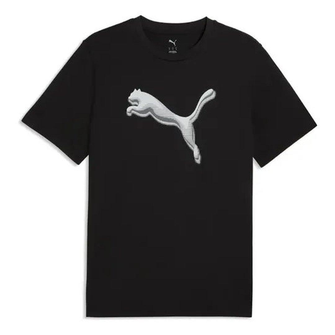 Camiseta Masculina Ess 2 Color No. 1 Ninja Ofertas Logo Tee Puma