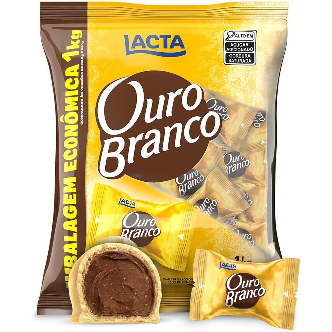 Chocolate Ouro Branco Pacote 1Kg