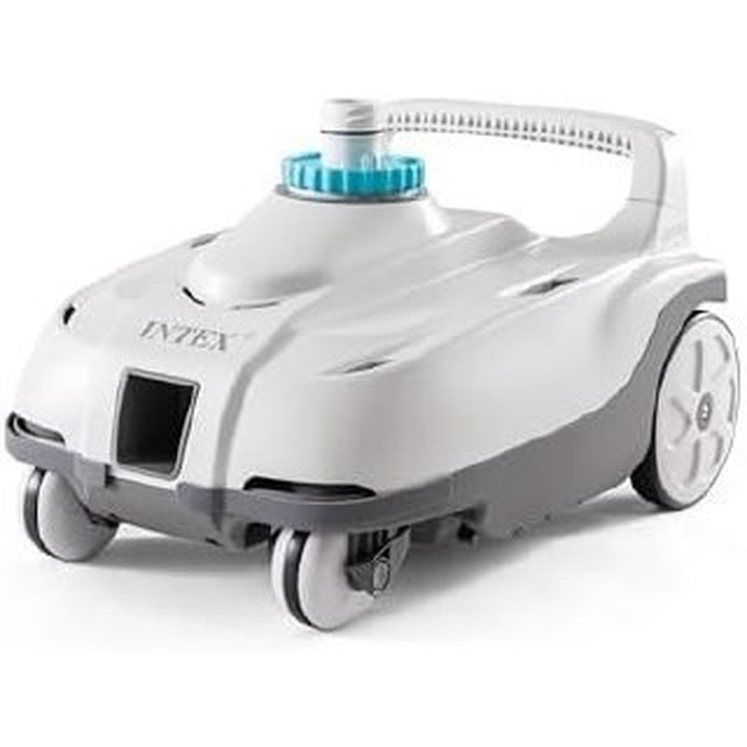Intex, aspirador de pó robô para limpeza de piscinas, funcionamento sob a pressão da água limpa, ZX100