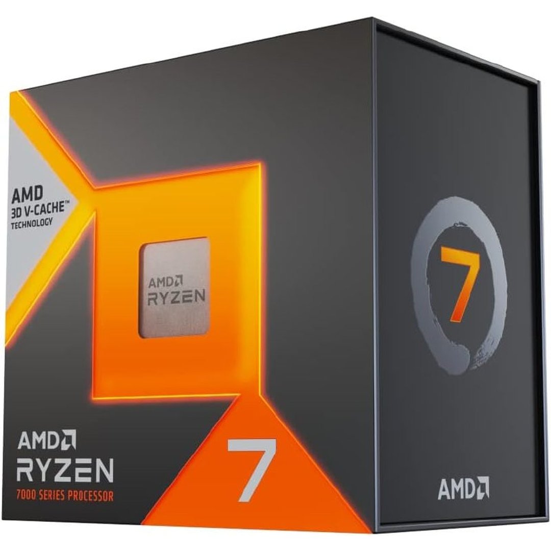 AMD Processador de desktop Ryzen 7 7800X3D 8 núcleos, 16 threads
