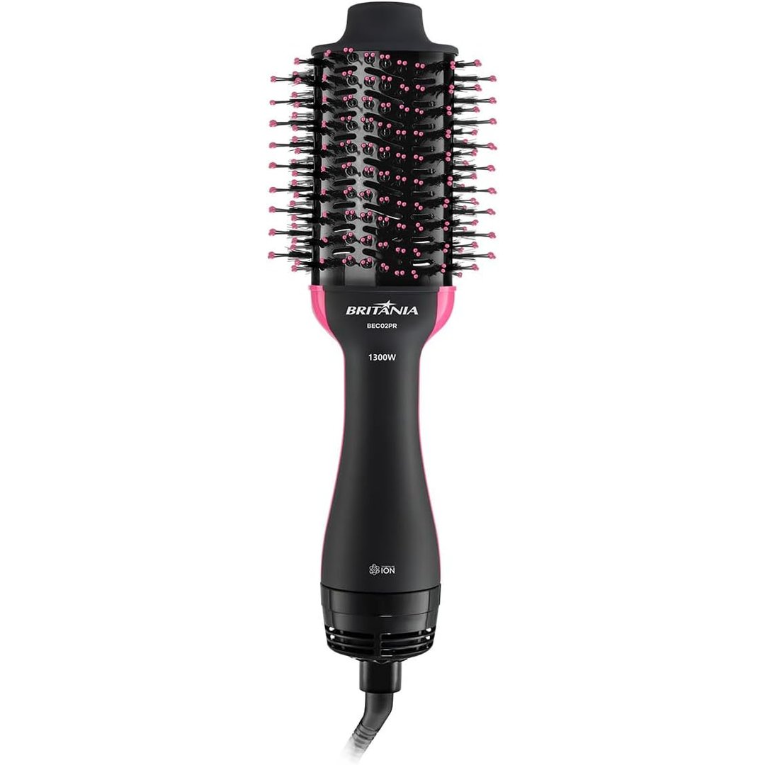 Escova Secadora Britânia BEC02PR Bivolt 4 em 1 1300W