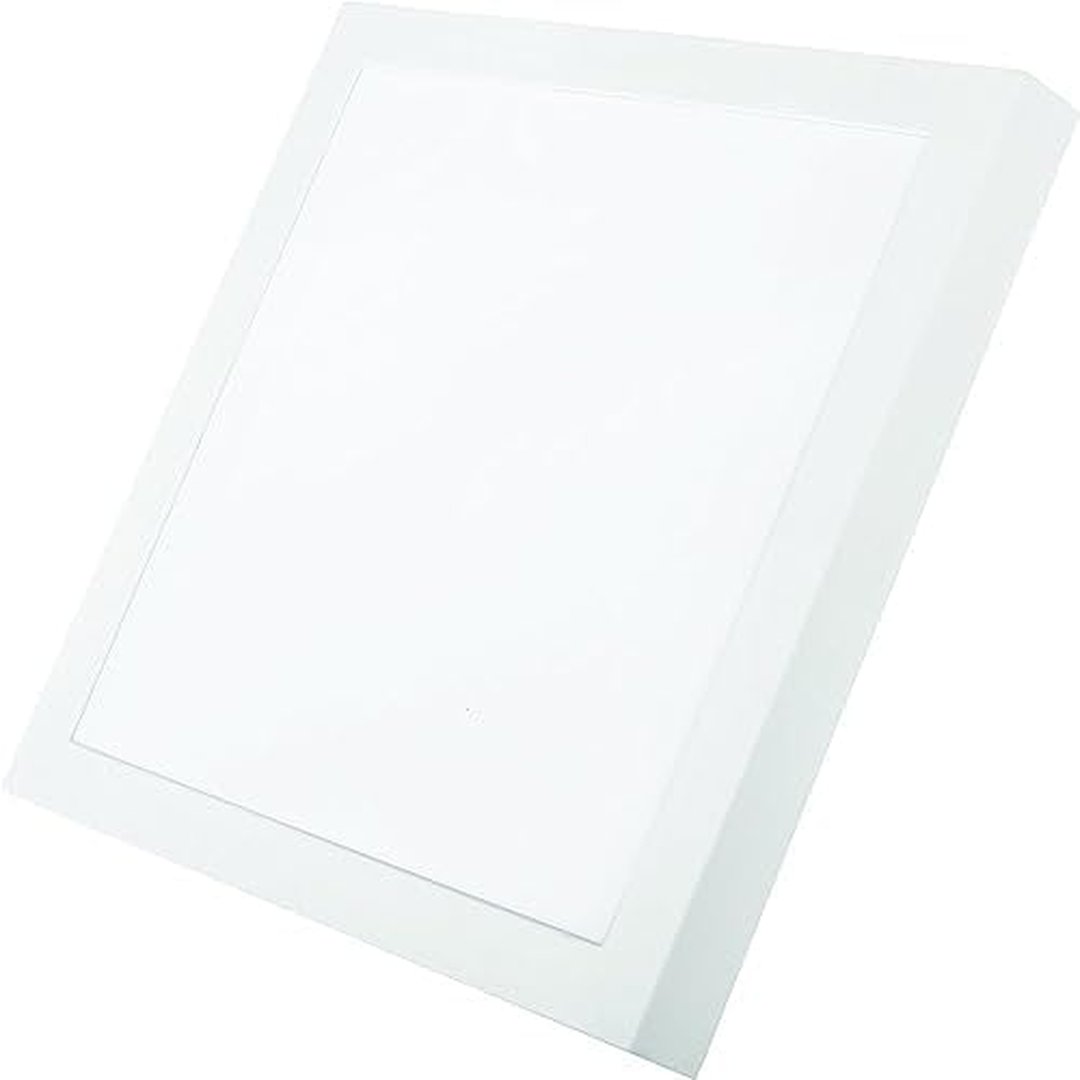 Painel led Plafon Pop Sobrepor 24w 6500k Branco Frio 30 110v/220v Bivolt Quadrado Branco Cod:903041371 Avant