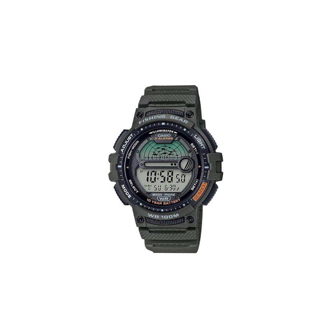 Relógio de quartzo Casio com temporizador