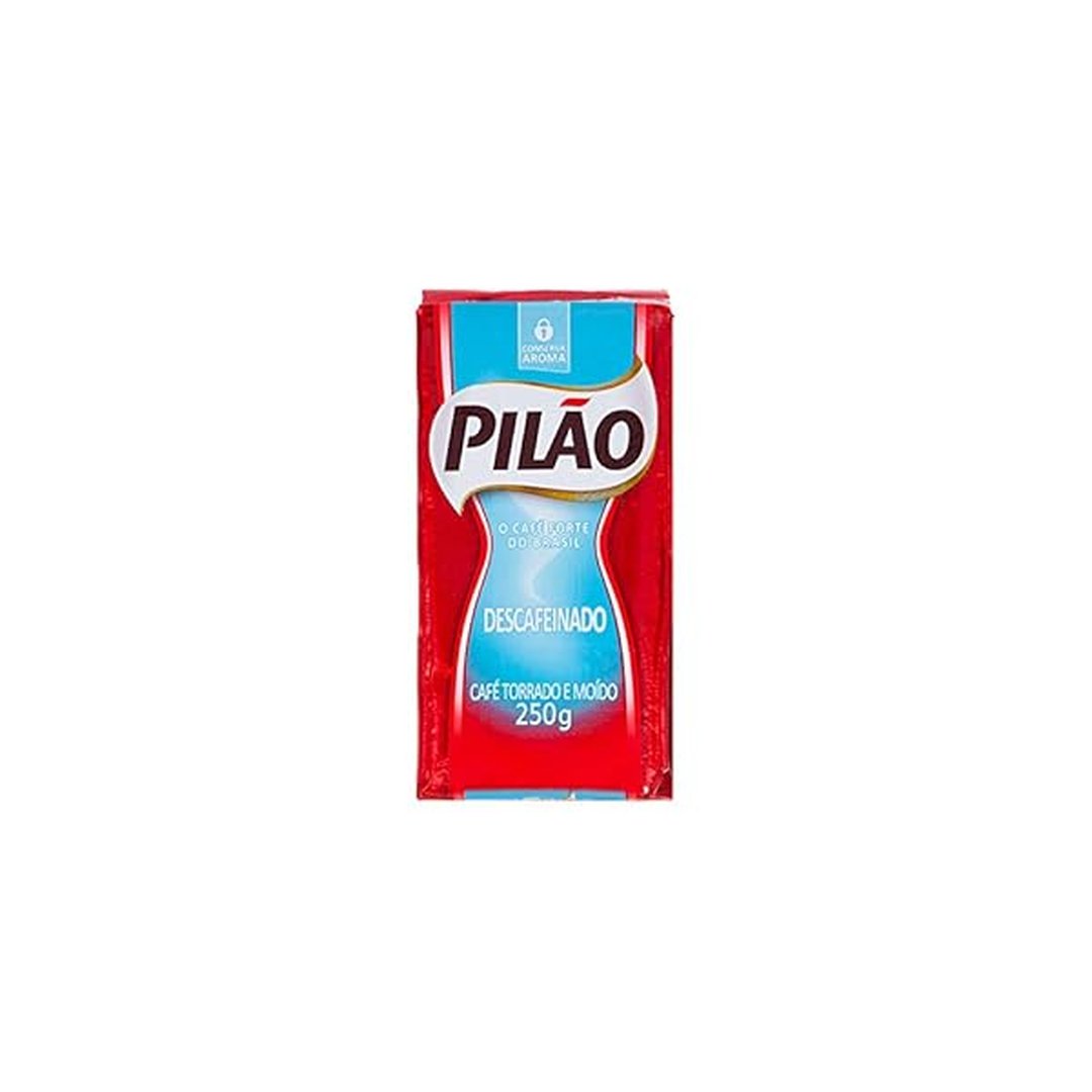10x Café Pilão Torrado e Moído Descafeinado Vácuo 250g