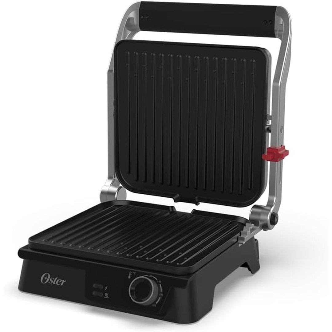 Grill Elétrico Multiuso Inox Oster 2 em 1 - 127V