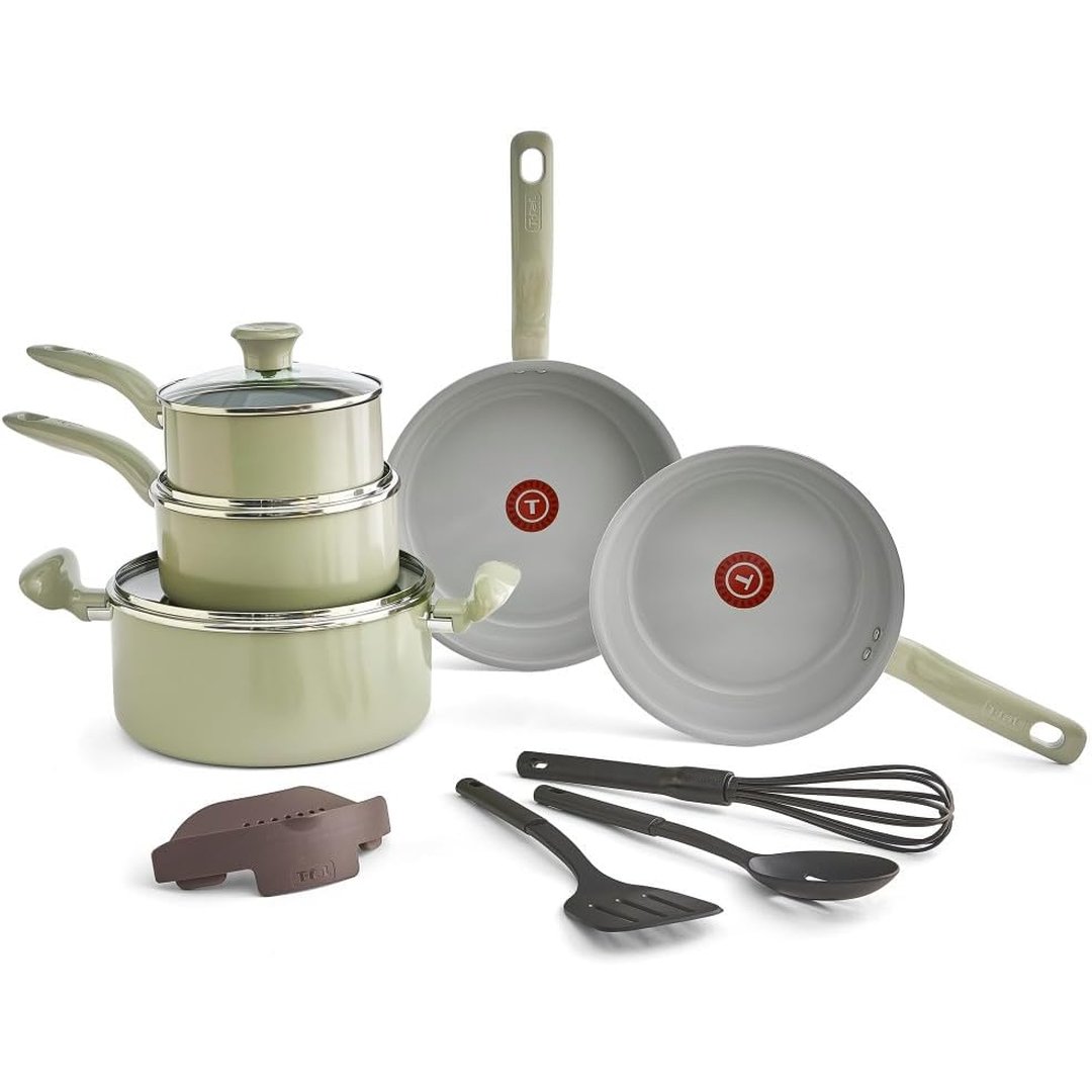 Jogo de Panelas Tefal Recycled Ceramic 9 Peças