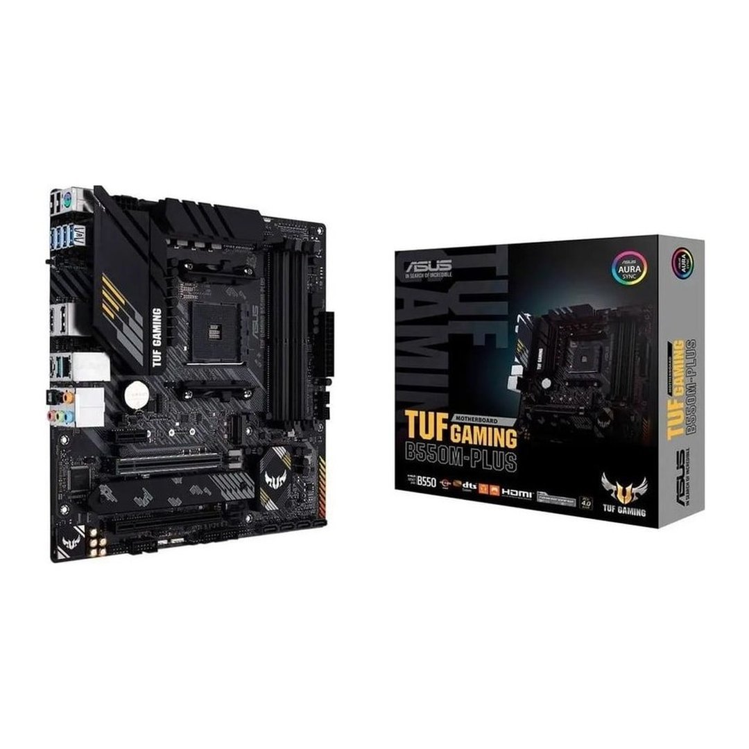 Placa Mãe Asus Tuf Gaming B550m Plus Amd Am4 Matx Ddr4