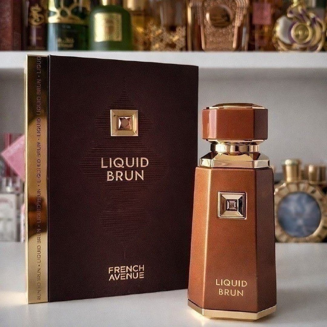 Perfume Árabe Liquid Brun French Avenue Masculino 100ml