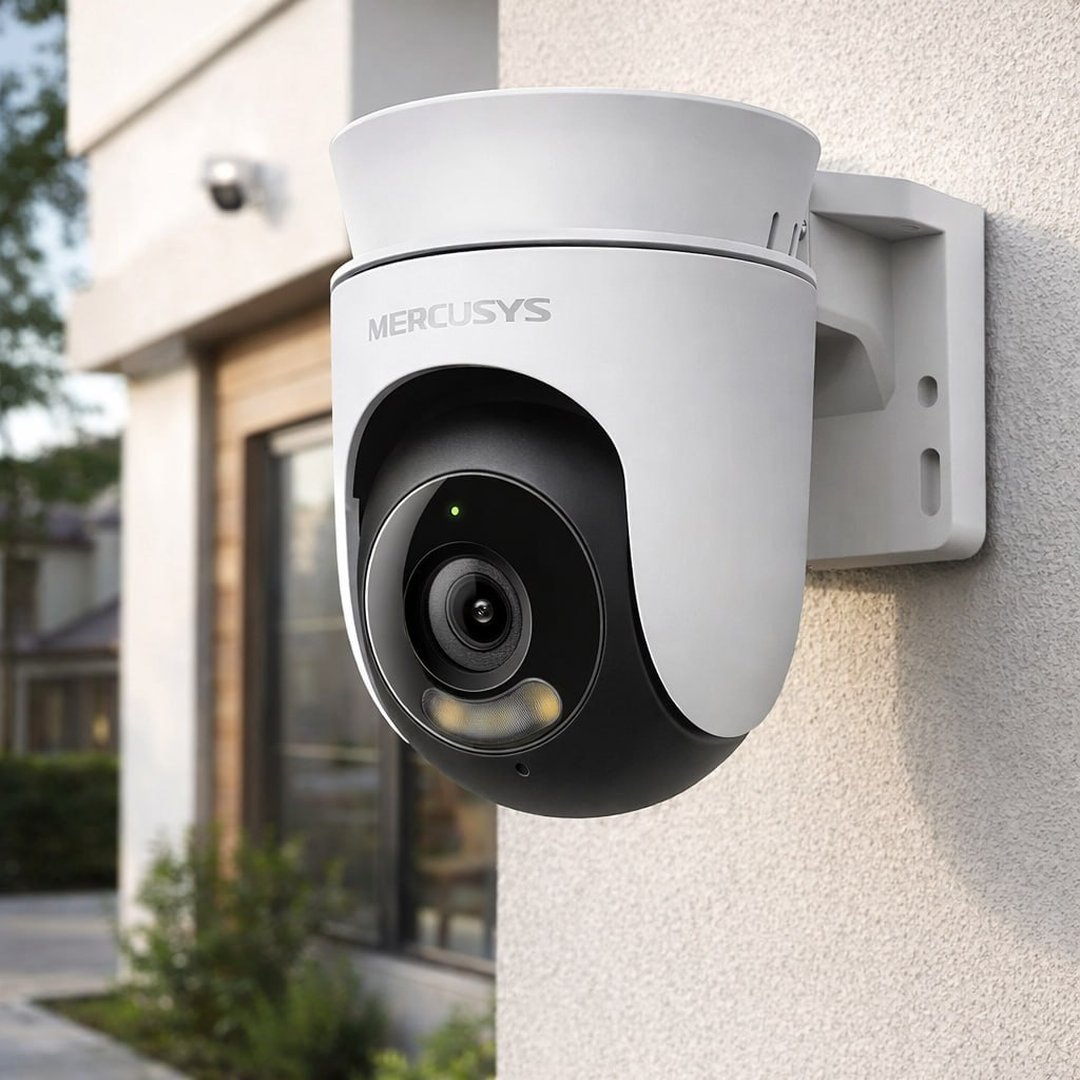 Mercusys MC510 Câmera Segurança Wifi 2K 360° Externo por TP-Link