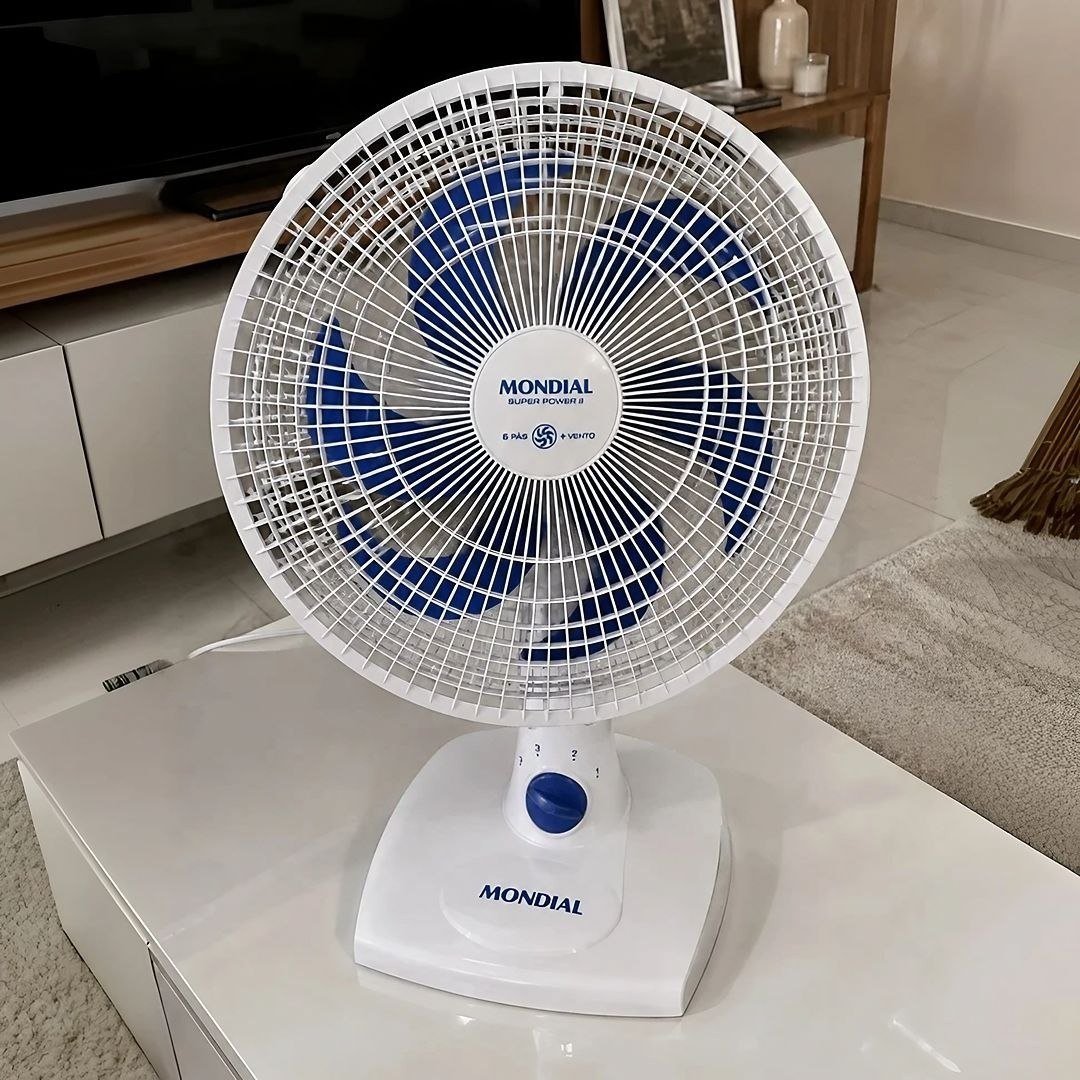 Ventilador de Mesa 30cm Super Power II Mondial NVSP-30-W2