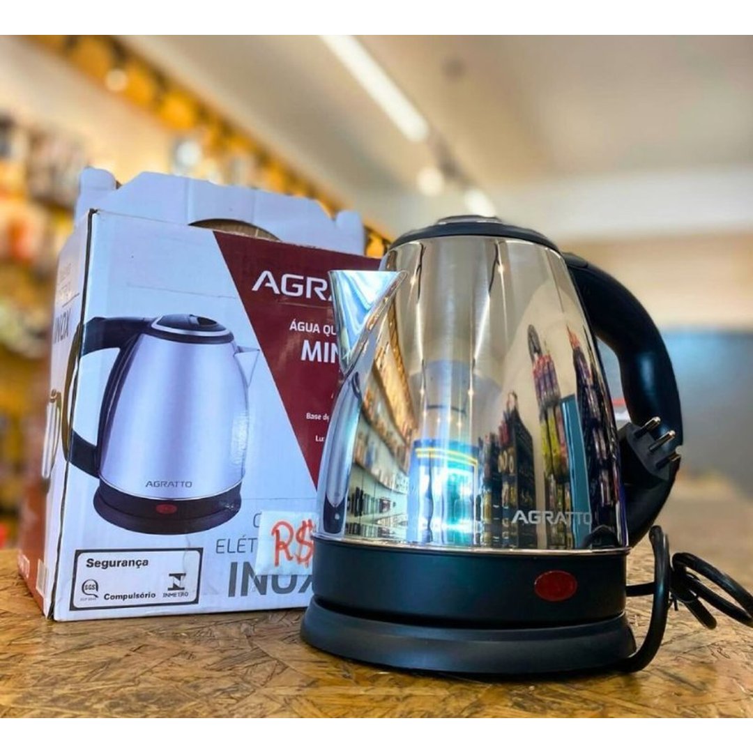 Agratto 784 - Chaleira Eletrica Inox 220v 1,8L