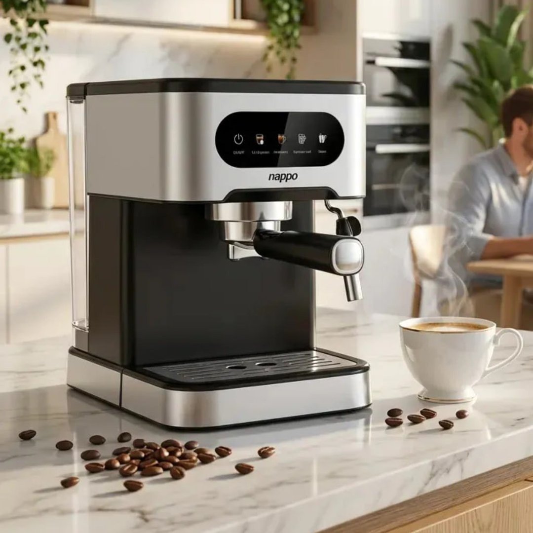 Cafeteira Nappo Expresso Nec-260 8 Em 1 Multicápsulas Bar 20 1350w - Inox