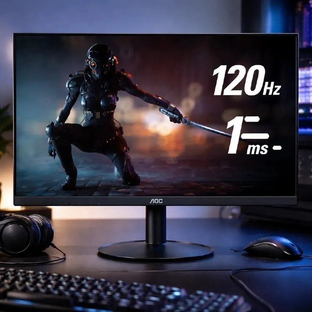 Monitor Gamer Aoc 21.5" 120Hz 22B30hm23 Fhd, 1ms