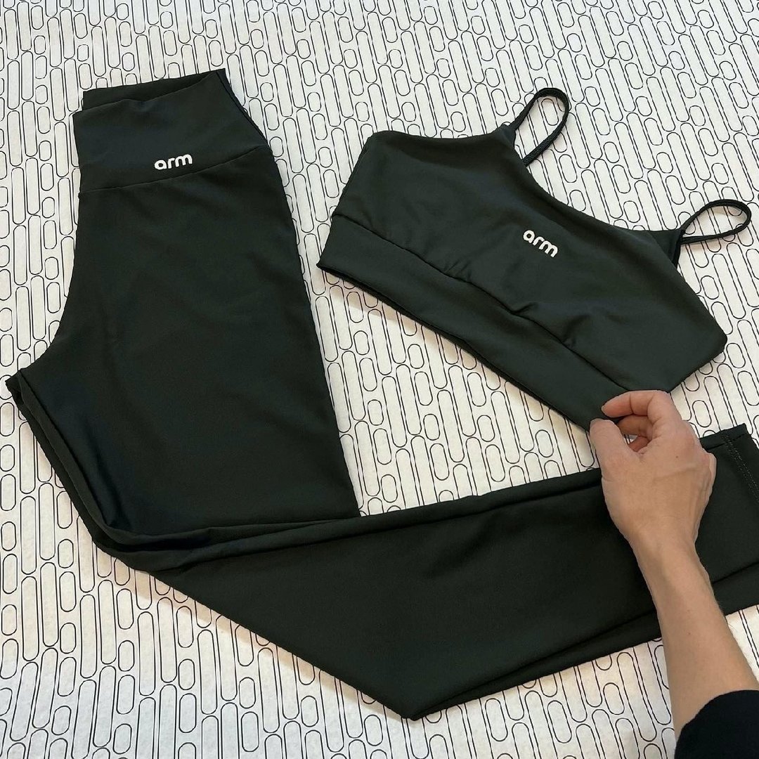 Conjunto Fitness Compact Top e Legging Arm