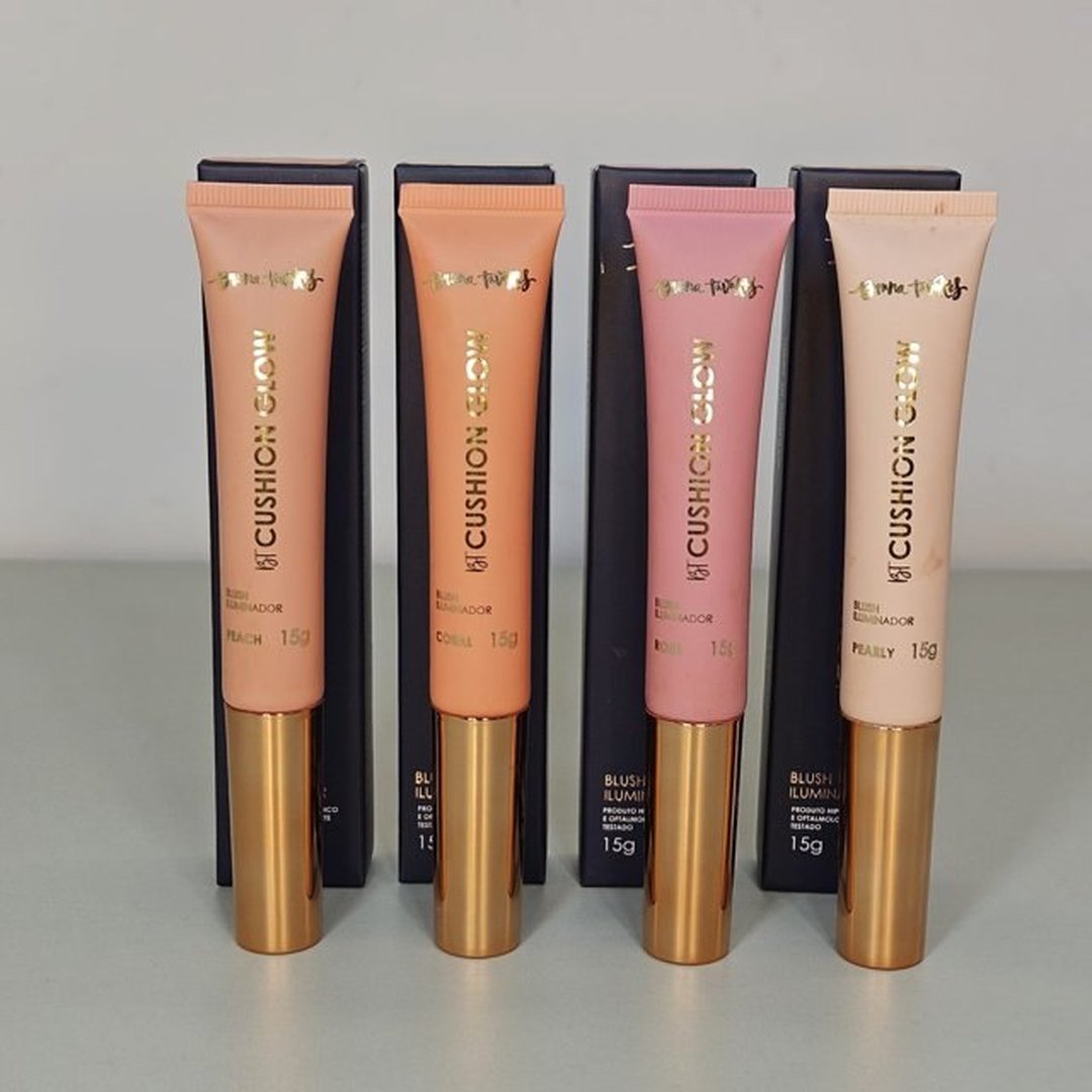 Blush Iluminador Bt Cushion Glow 15g Bruna Tavares