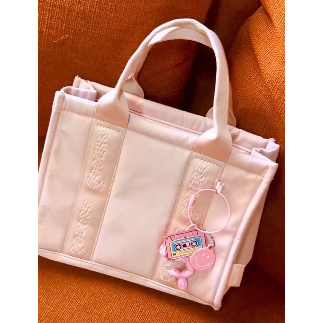 Bolsa Tote Pop Gocase Compacta Com Zíper E Alça Rosa